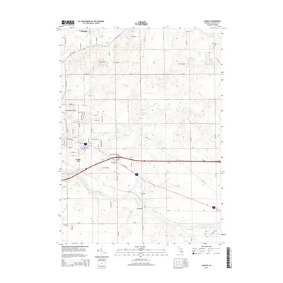 2014 Map of Ceresco, 2014 Print