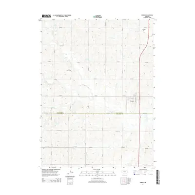2014 Map of Ceresco, 2014 Print