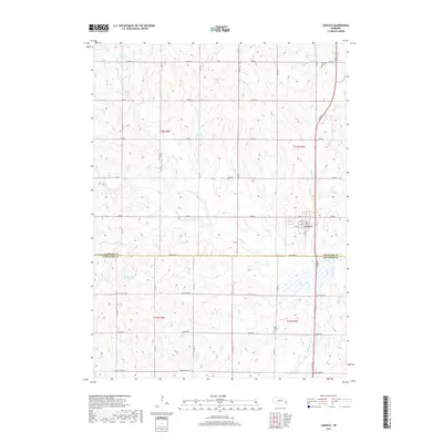 2017 Map of Ceresco, 2017 Print