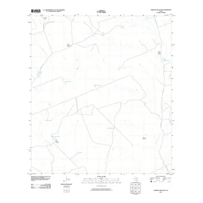 2010 Map of Cerritos Blancos, 2010 Print