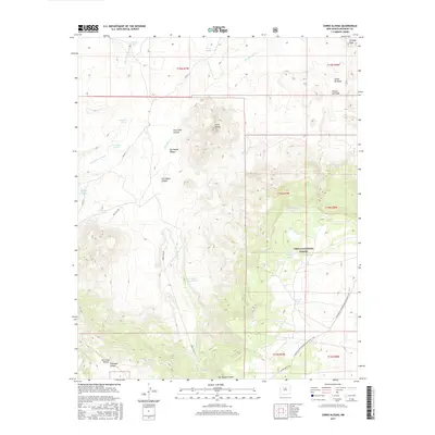 2017 Map of Cerro Alesna, 2017 Print