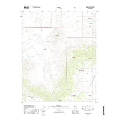 2020 Map of Cerro Alesna, 2020 Print