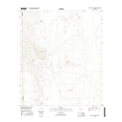 2016 Map of Cerro Alto Mountain, 2016 Print