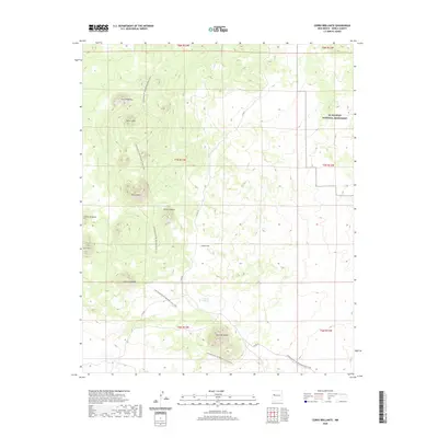 2020 Map of Cerro Brillante, 2020 Print
