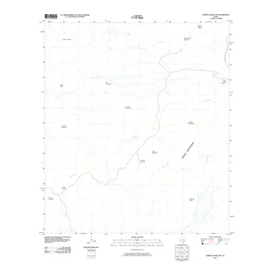 2010 Map of Cerro Castellan, 2010 Print