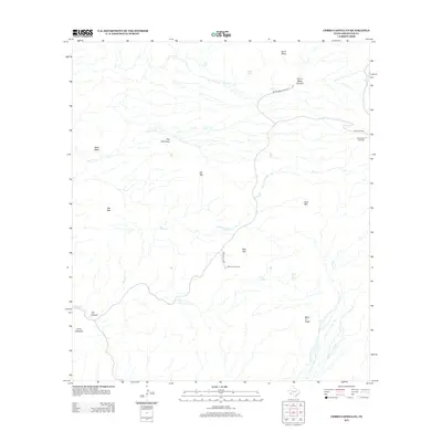 2012 Map of Cerro Castellan, 2012 Print