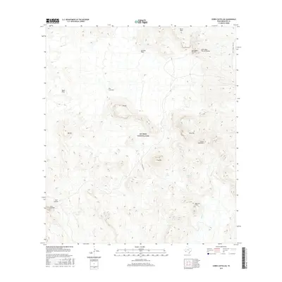 2016 Map of Cerro Castellan, 2016 Print