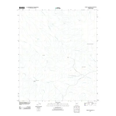 2011 Map of Cerro Colorado, 2011 Print