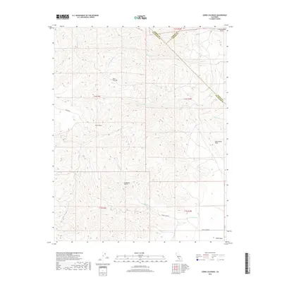 2018 Map of Cerro Colorado, 2018 Print