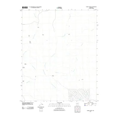 2010 Map of Cerro Conejo, 2010 Print