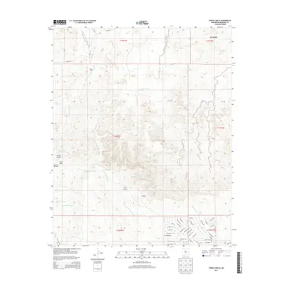2013 Map of Cerro Conejo, 2013 Print