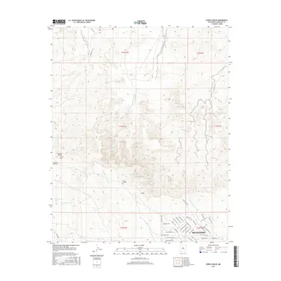 2017 Map of Cerro Conejo, 2017 Print