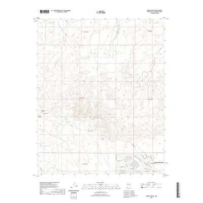 2020 Map of Cerro Conejo, 2020 Print