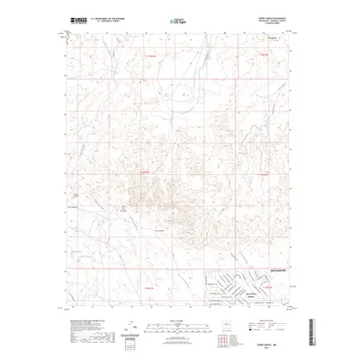 2023 Map of Cerro Conejo, 2023 Print