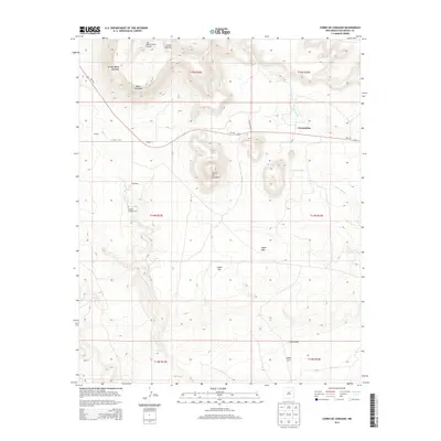 2013 Map of Cerro De Corazon, 2013 Print