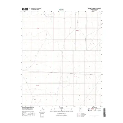 2017 Map of Cerro De La Campana SE, 2017 Print
