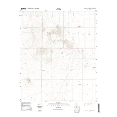 2013 Map of Cerro De La Campana, 2013 Print