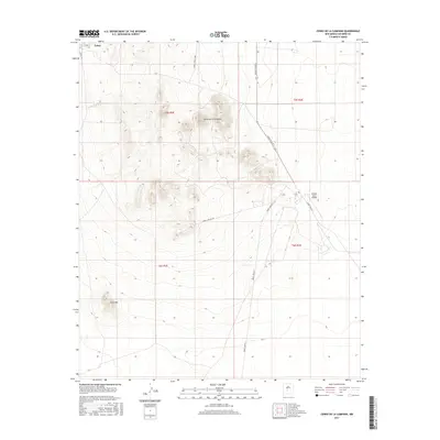 2017 Map of Cerro De La Campana, 2017 Print