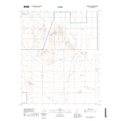 2023 Map of Cerro De La Campana, 2023 Print