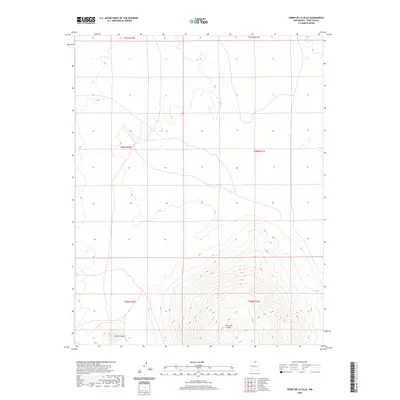 2020 Map of Cerro De La Olla, 2020 Print
