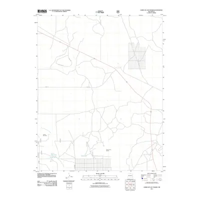 2011 Map of Cerro De Los Taoses, 2011 Print