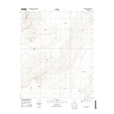 2013 Map of Cerro Del Oro, 2013 Print