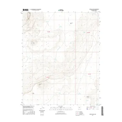 2017 Map of Cerro Del Oro, 2017 Print