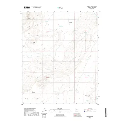 2020 Map of Cerro Del Oro, 2020 Print