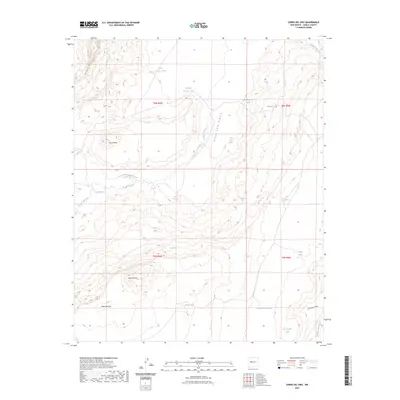 2023 Map of Cerro Del Oro, 2023 Print