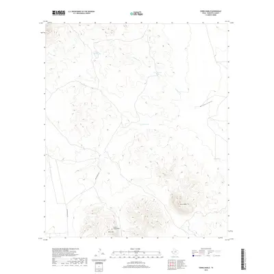 2019 Map of Cerro Diablo, 2019 Print