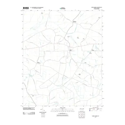 2010 Map of Cerro Gordo, 2010 Print