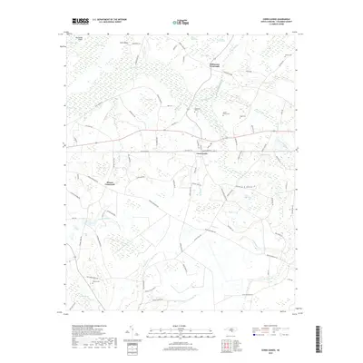 2019 Map of Cerro Gordo, 2019 Print