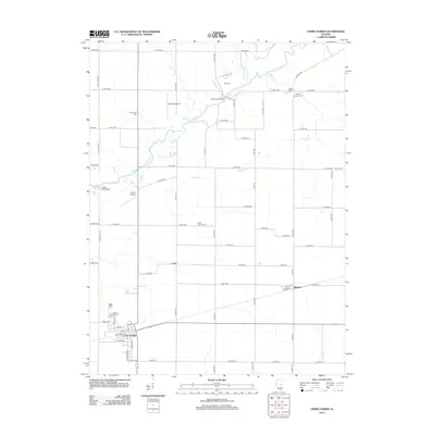 2012 Map of Cerro Gordo, 2012 Print