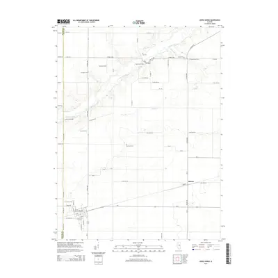 2015 Map of Cerro Gordo, 2015 Print