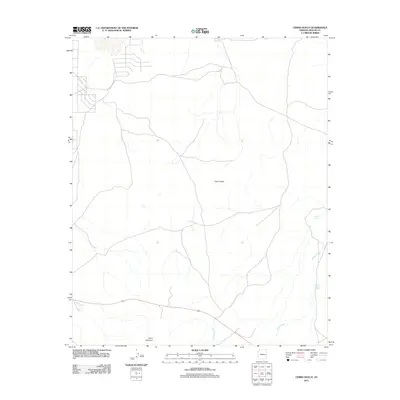 2011 Map of Cerro Hueco, 2011 Print