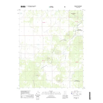 2020 Map of Cerro Hueco, 2020 Print
