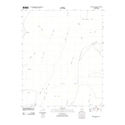 2010 Map of Cerro Montoso, 2010 Print