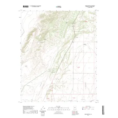 2023 Map of Cerro Montoso, 2023 Print