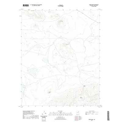 2020 Map of Cerro Negro, 2020 Print