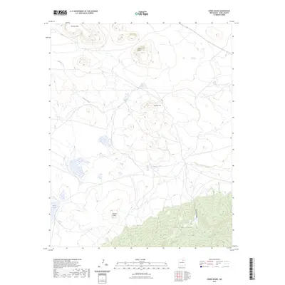 2023 Map of Cerro Negro, 2023 Print