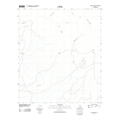 2010 Map of Cerro Orona, 2010 Print