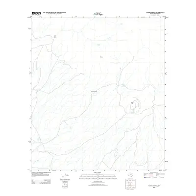 2012 Map of Cerro Orona, 2012 Print