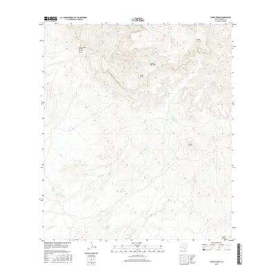 2016 Map of Cerro Orona, 2016 Print