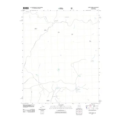 2011 Map of Cerro Parido, 2011 Print