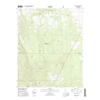 2017 Map of Cerro Pelon, 2017 Print