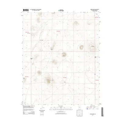2013 Map of Cerro Pomo, 2013 Print
