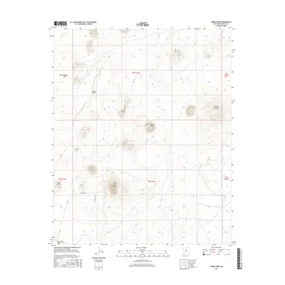 2017 Map of Cerro Pomo, 2017 Print