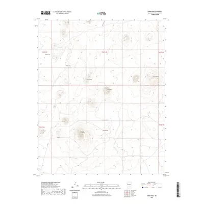 2020 Map of Cerro Pomo, 2020 Print
