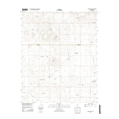 2013 Map of Cerro Prieto, 2013 Print