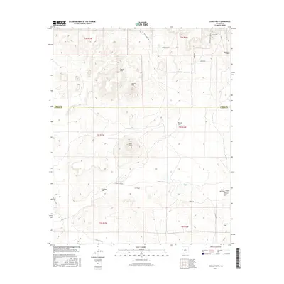 2017 Map of Cerro Prieto, 2017 Print